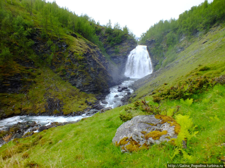 Водопад Далфоссен Норвегия