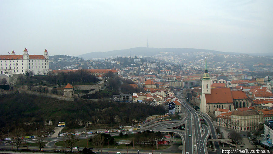 Смотровая площадка НЛО Братислава, Словакия