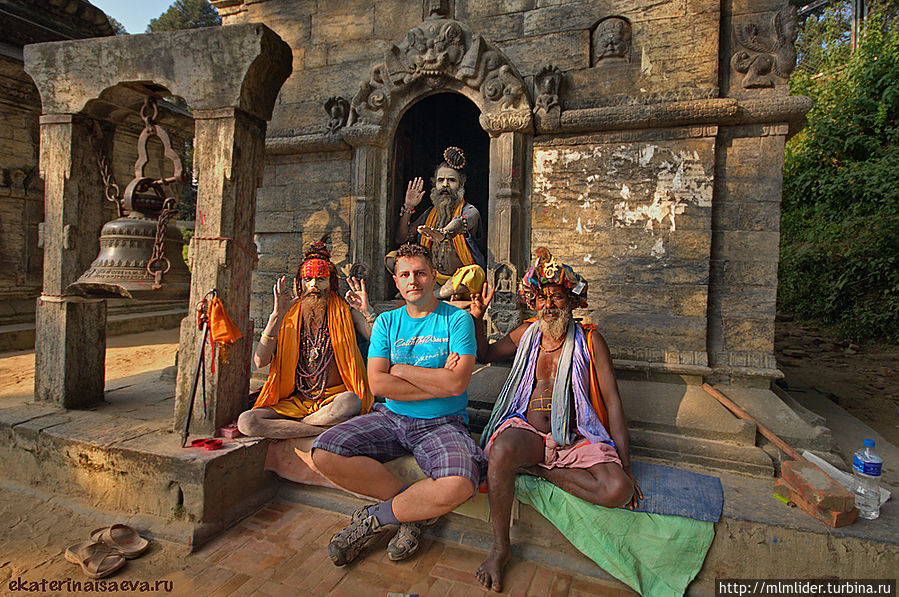 Непал — жители Катманду Непал — жители Катманду