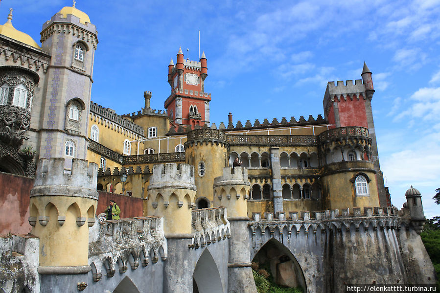 Визит в сказку  — дворец Пена Синтра, Португалия