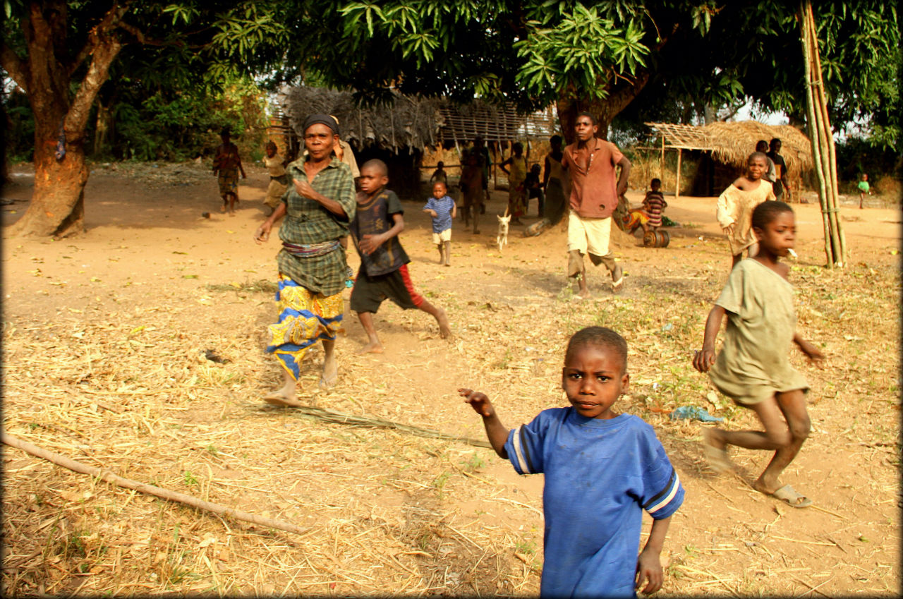 Бака — пигмеи центральной Африки Мбаики, ЦАР
