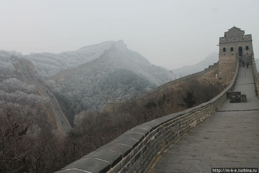 Зимой на Великой Китайской стене Бадалин (Великая Стена), Китай