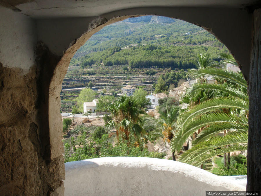 Тоннель, соединяющий El Arrabal с крепостью Сан Хосе. Вид со стороны крепости.