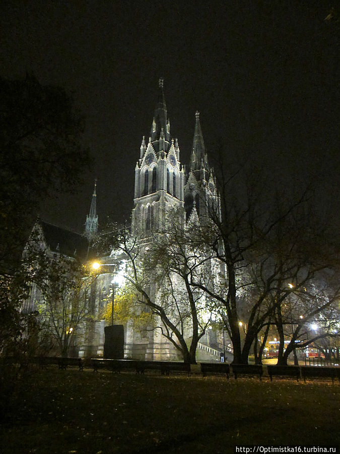 Костёл Святой Людмилы Прага, Чехия