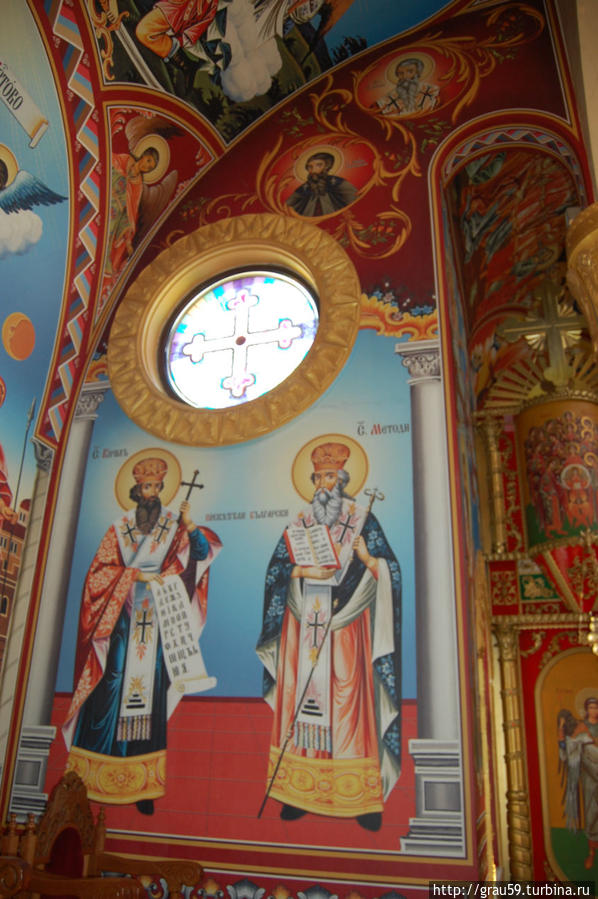 Яркость красок на фресках завораживает Свети-Влас, Болгария