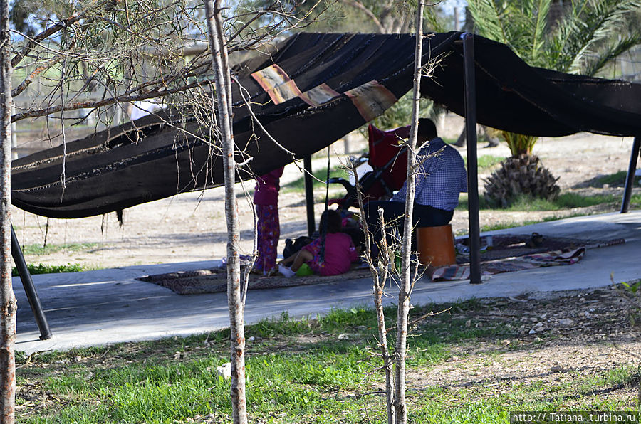Мы не очень поняли что это, но очень похоже на... воскресный семейный пикник (или барбекю) на природе. Может быть семьи приезжают сюда погулять и поесть. Мы не очень поняли что это, но очень похоже на... воскресный семейный пикник (или барбекю) на природе. Может быть семьи приезжают сюда погулять и поесть.