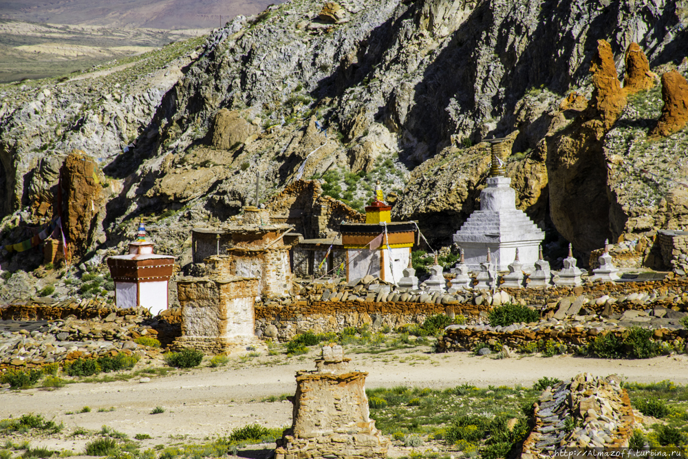 Монастырь Титапури и пещера Ваджраварахи в Западном Тибете. Меныши, Китай