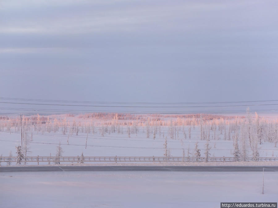 Морозные картинки Игарка, Россия