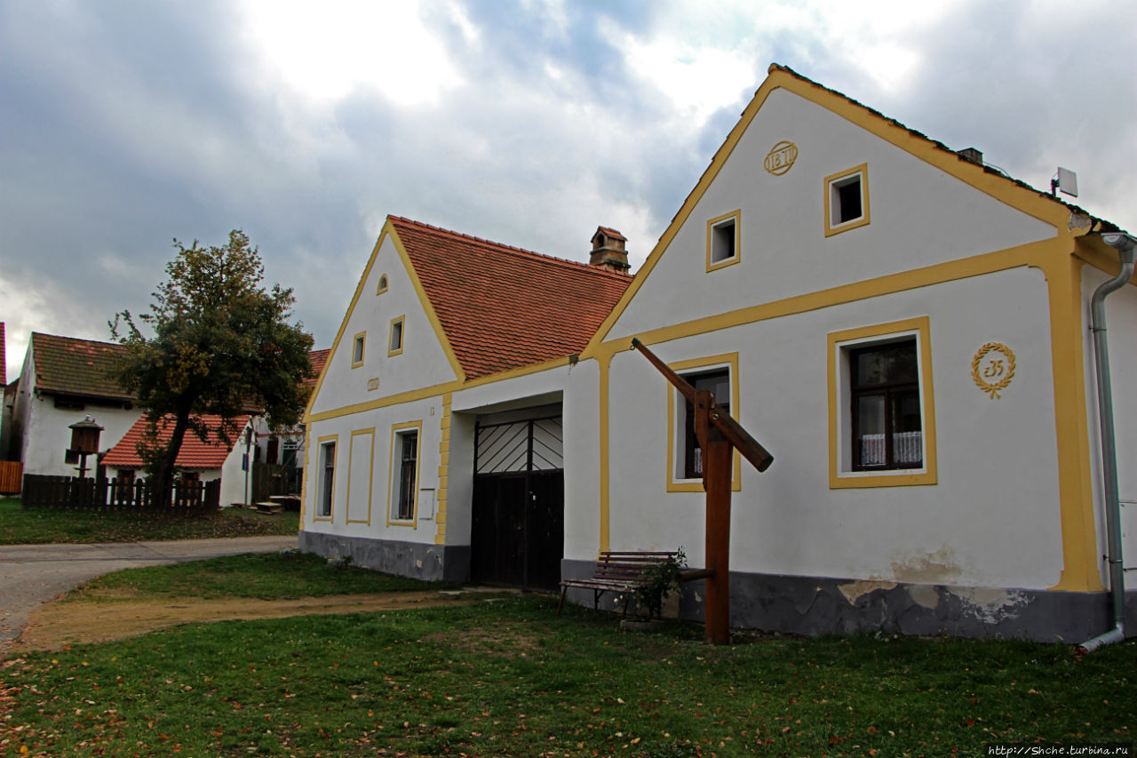 Голашовице — образцовая  центральноевропейская деревушка Голашовице, Чехия