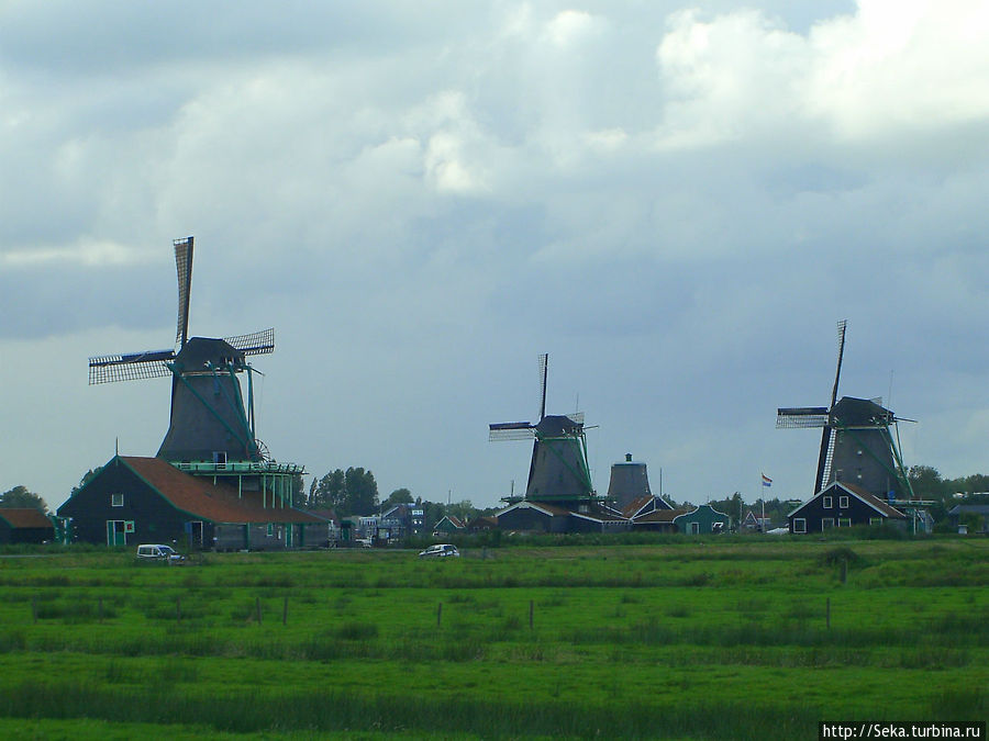 Два в одном: и музей, и деревня Зансе-Сханс, Нидерланды