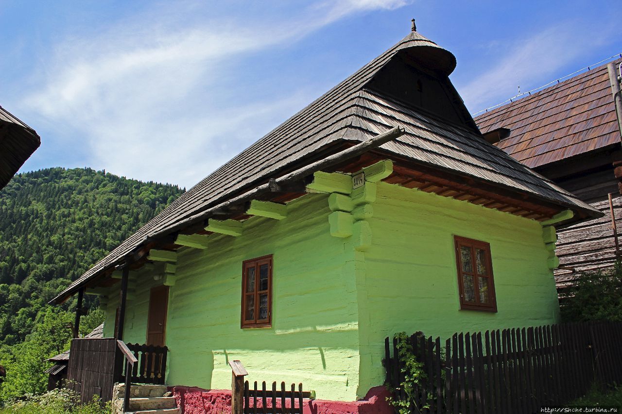 Историческая деревня Влколинец Влколинец, Словакия
