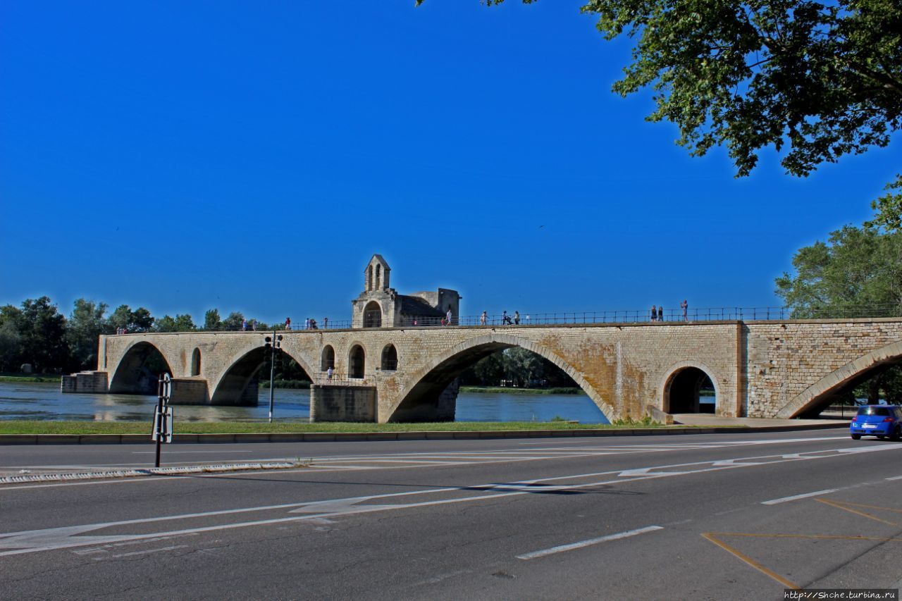 Авиньонский мост / The Pont Saint-Bénezet (Pont d'Avignon)