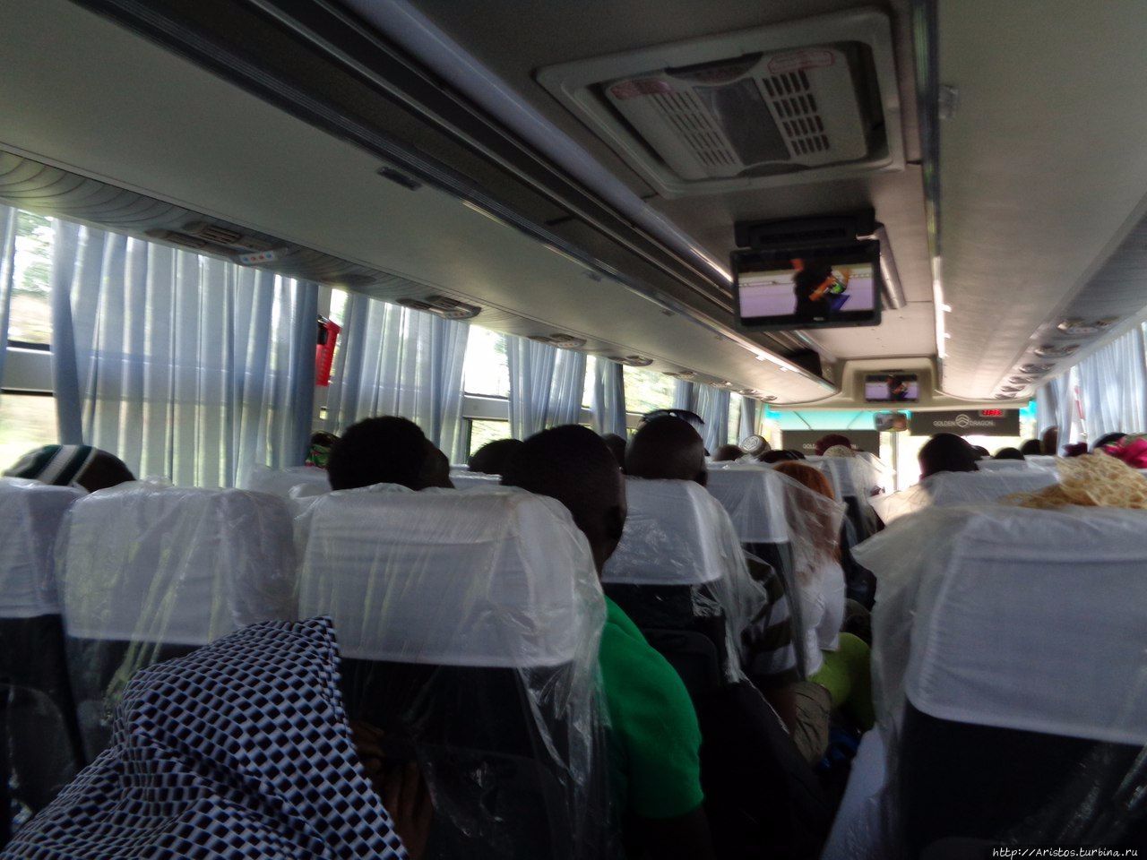 На общественном транспорте через весь Кот-ДИвуар
