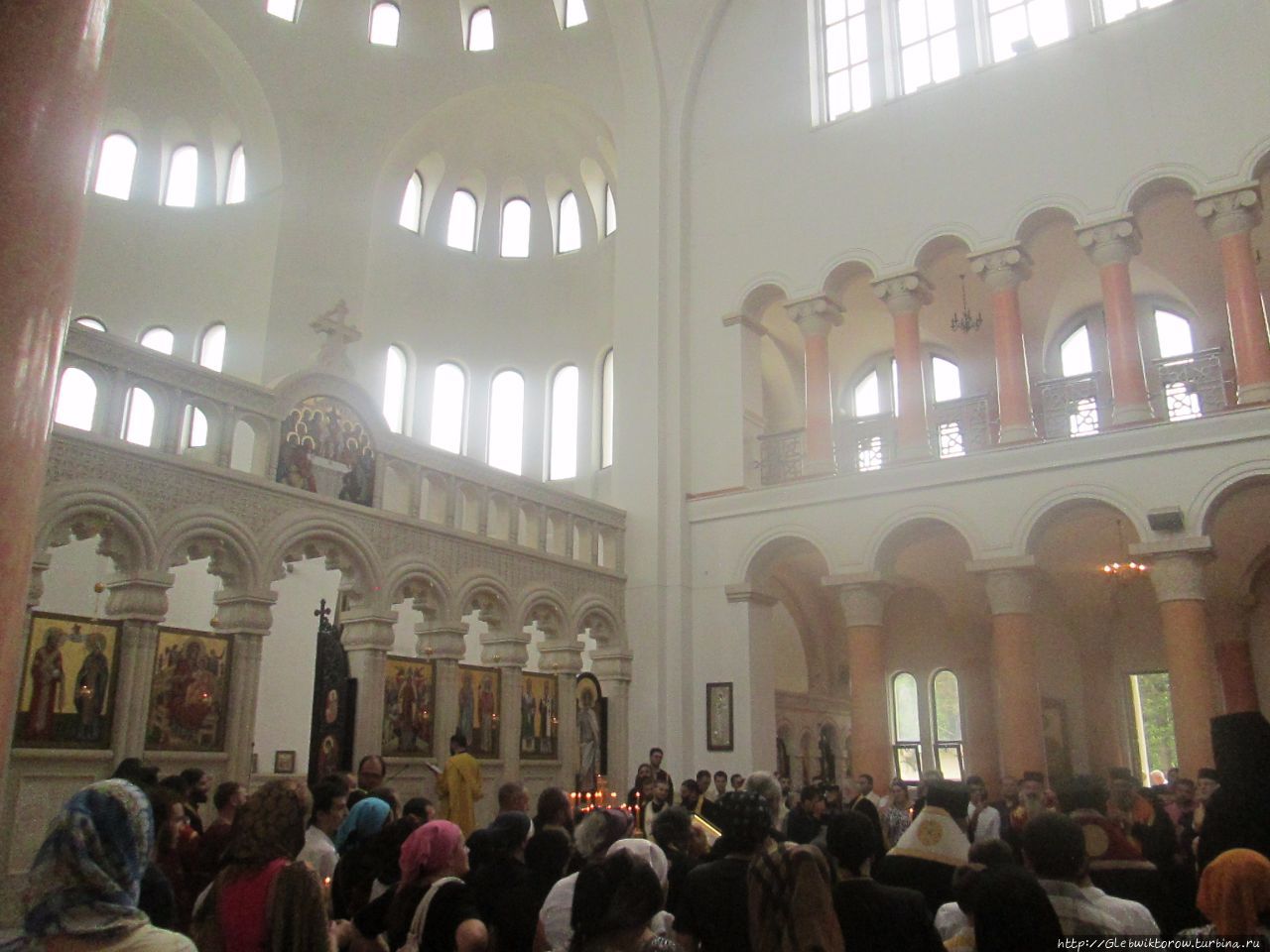 Посещение кафедрального собора Поти, Грузия