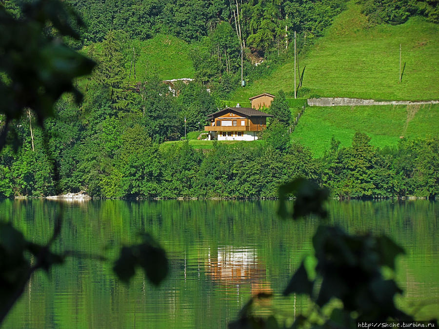 Озеро Лунгерерзее — большой грех не остановиться Люнгерн, Швейцария