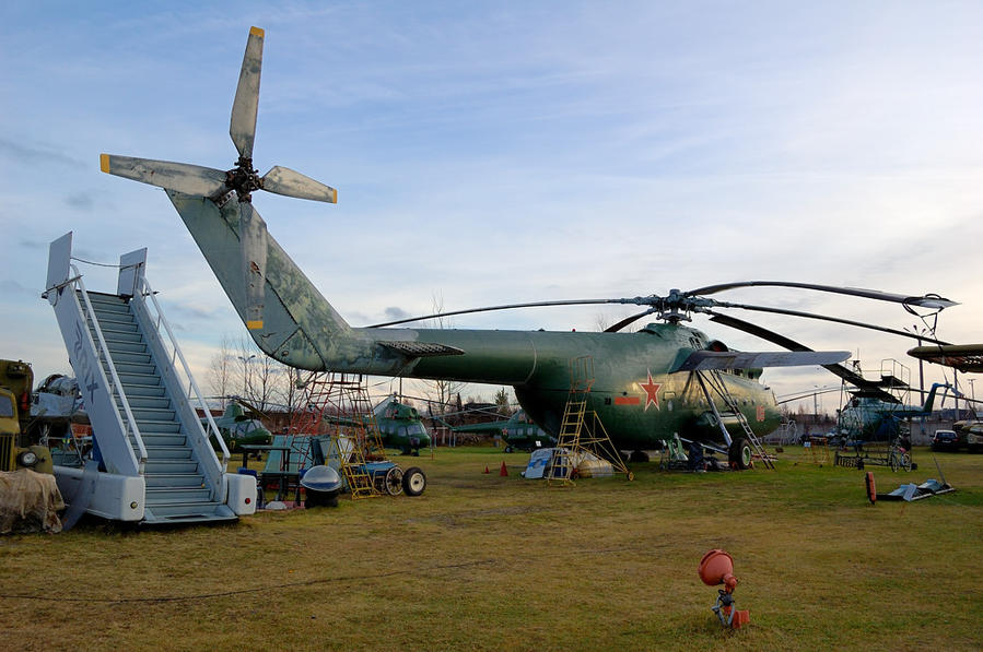 Вертолет Ми-6 Рига, Латвия
