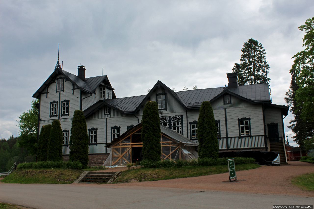 Деревоперерабатывающая фабрика в Верле Верла, Финляндия