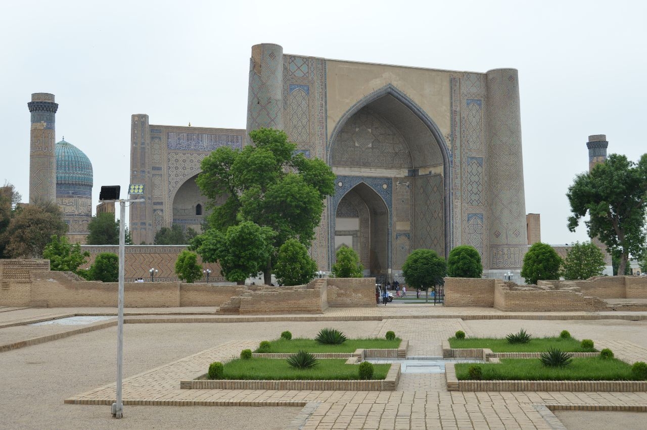 Забег по Самарканду. Ч.1 Регистан & Биби Ханум Самарканд, Узбекистан