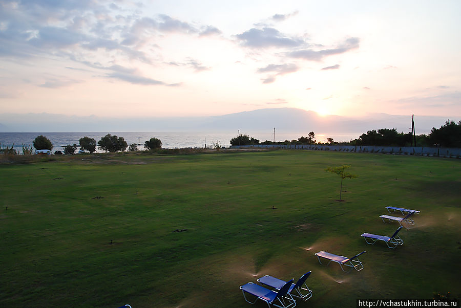 Греческий закат. Греческий закат.