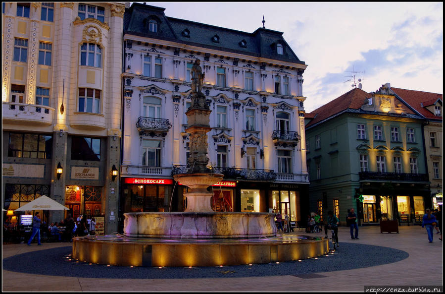 Братислава. Город волшебных сумерек Братислава, Словакия