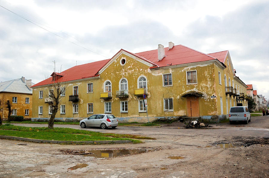 Сталинская архитектура Йыхви, Эстония