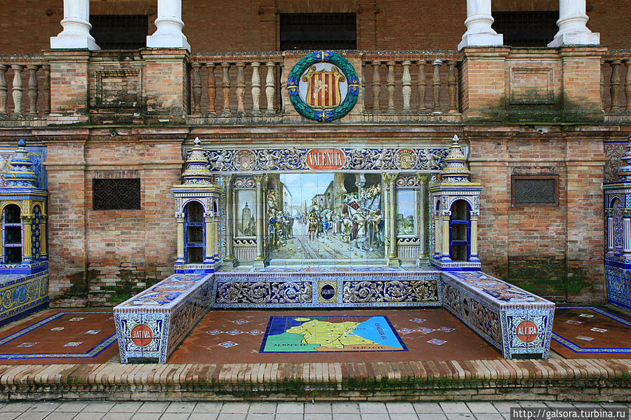 Площадь Испании Севилья, Испания Площадь Испании Севилья, Испания