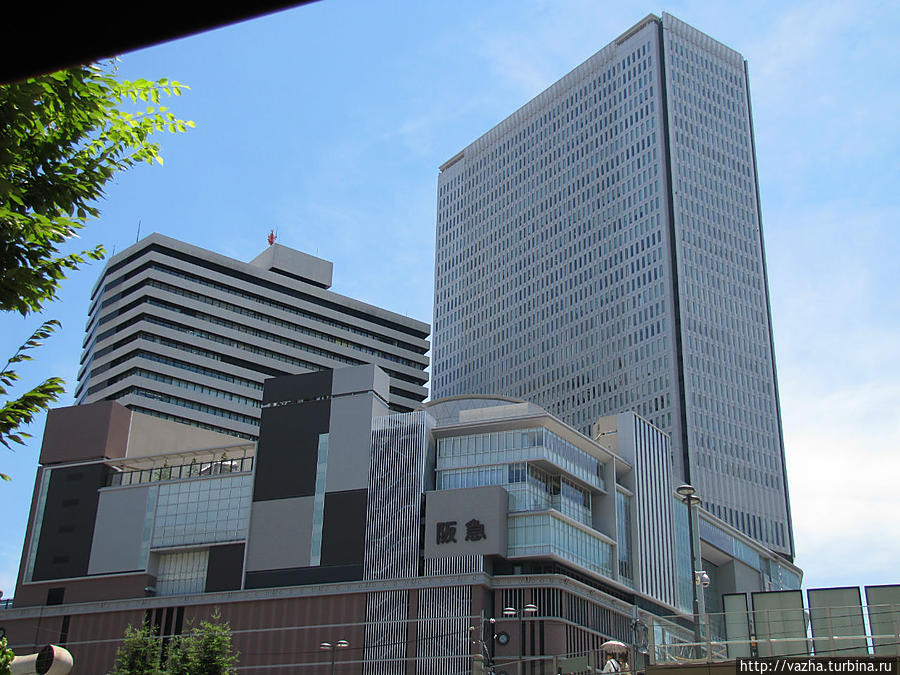 Город Осака июль 2013 года. Осака, Япония