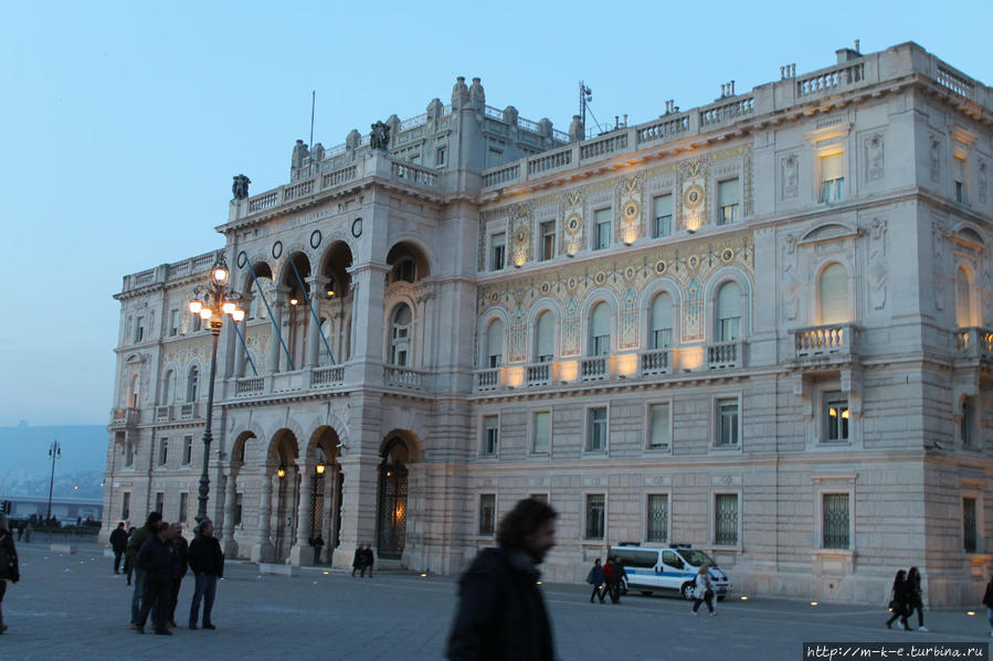 Площадь Единства Италии Триест, Италия Площадь Единства Италии Триест, Италия