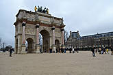 Малая триумфальная арка на площади Каррузель.