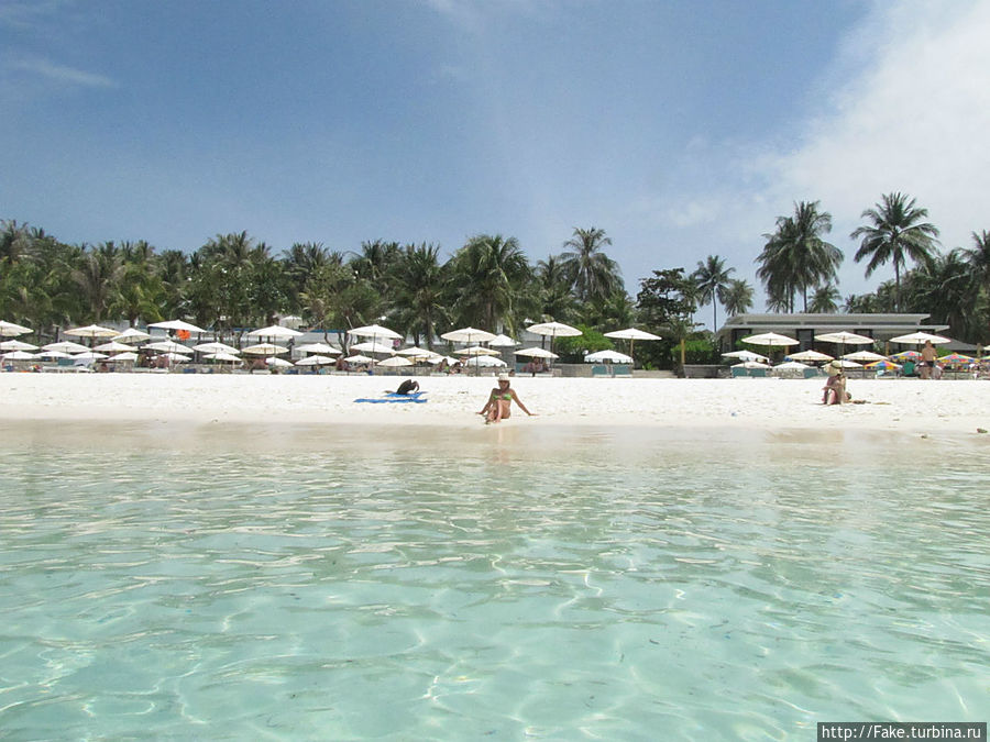 остров Рая, вода чистешая остров Рая, вода чистешая