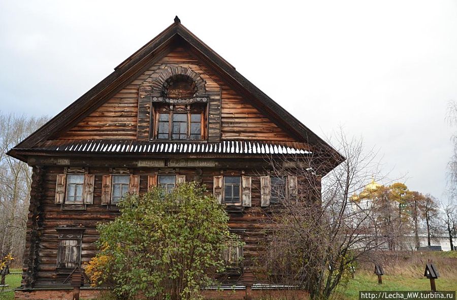 Дом М.К.Липатова  из деревни Журавлево (Кобылино)1857 года Кострома, Россия