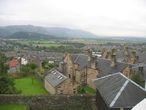 Вид на Стерлинг с высоты замка