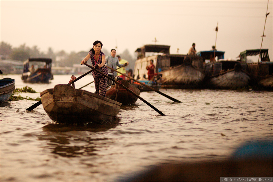 Плавучие рынки Вьетнам