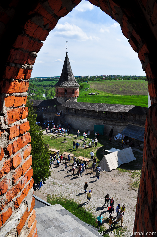 Каменец-Подольская крепость и фестиваль воздухоплавания Каменец-Подольский, Украина