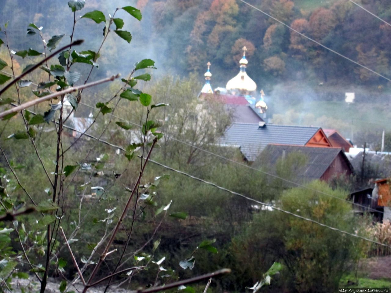 Очаровательная осень в Квасах и фальшивая цивилизация. Квасы, Украина