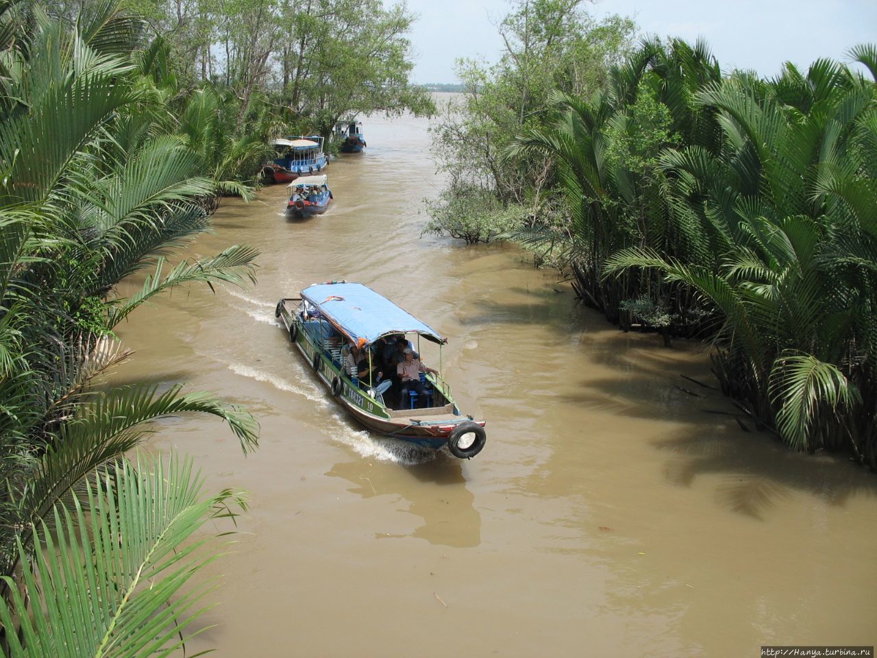 Дельта реки  Меконг. Речн