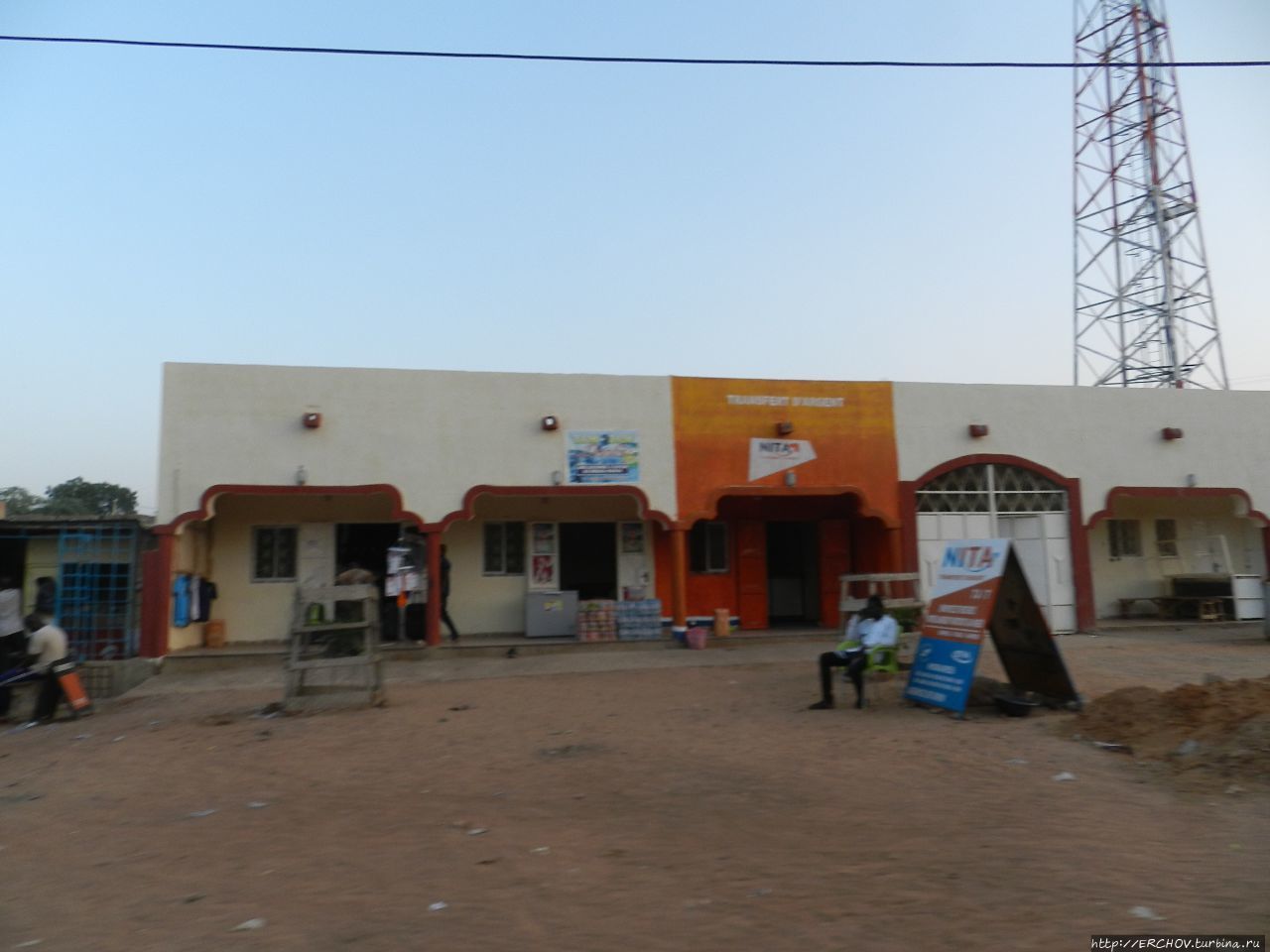 Нигер. Ч — 25. Скотоводческий рынок Зиндер, Нигер
