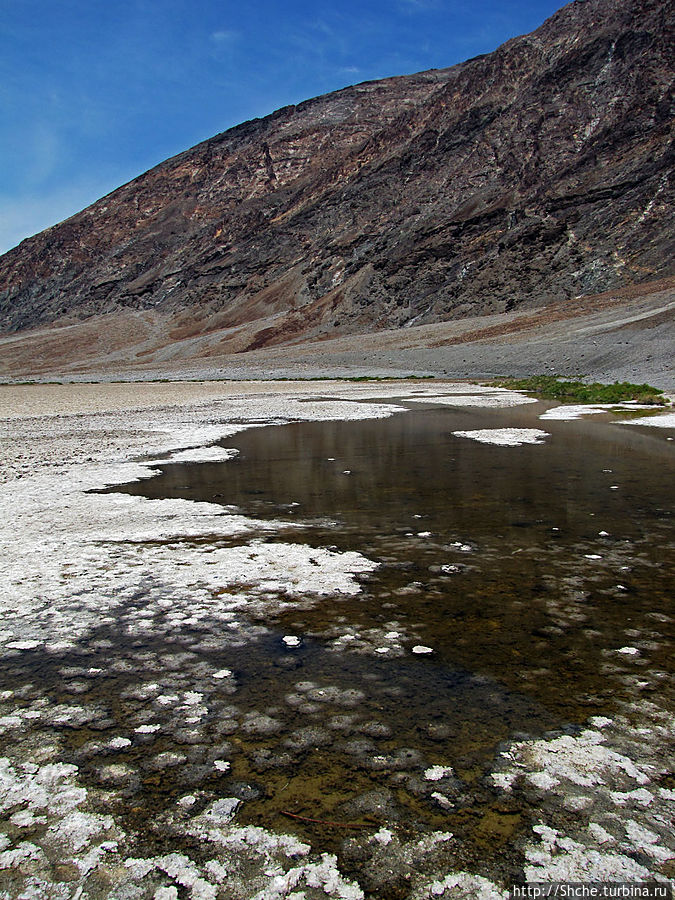 Долина Смерти. Badwater basin — пешком на глубине 86 метров Национальный парк Долина Смерти, CША