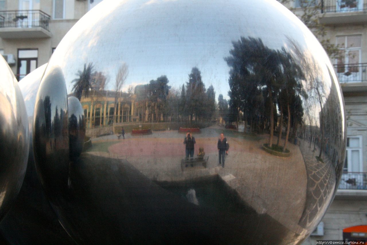 Площадь фонтанов Баку, Азербайджан