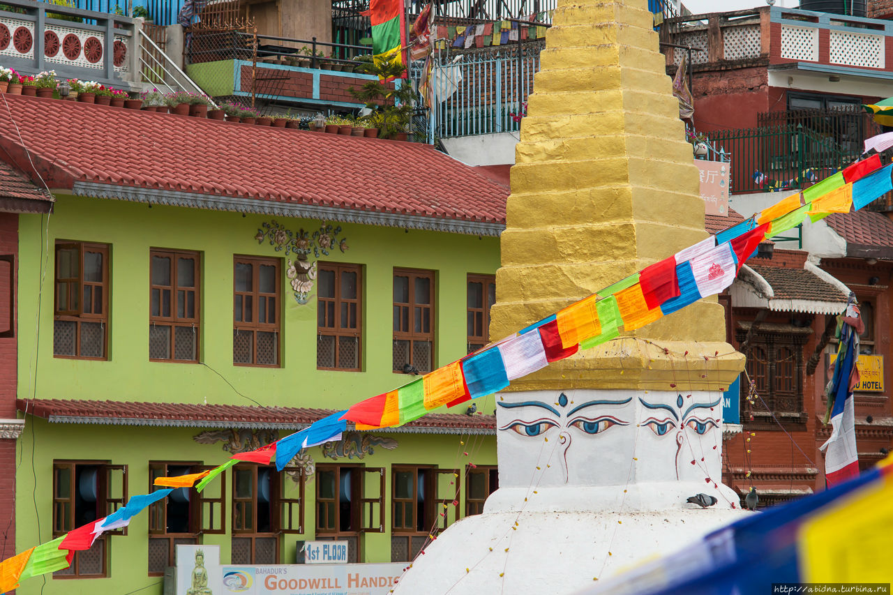 Боднатх, самая большая ступа Непала Катманду, Непал
