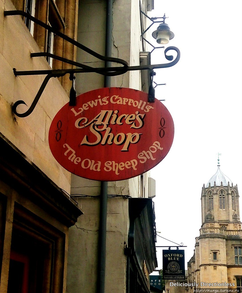 Магазин «Alice’s shop» в Оксфорде. Фото из интернета Оксфорд, Великобритания