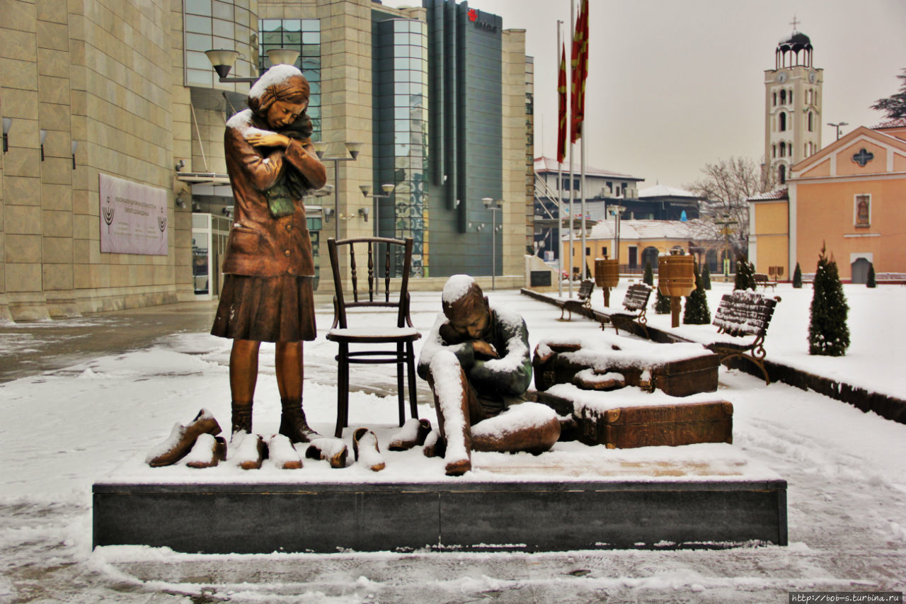 Жертвам холокоста Скопье, Северная Македония
