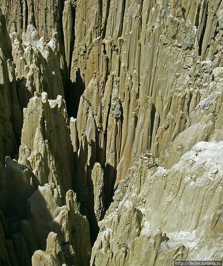 Лунная Долина (Valle de la Luna) в Боливии Ла-Пас, Боливия