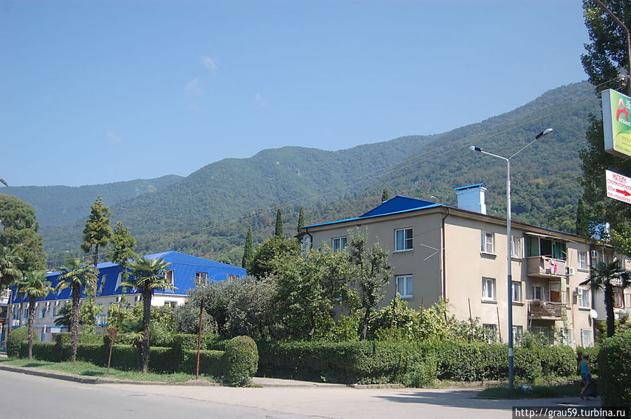 Разноэтажная Гагра Гагра, Абхазия