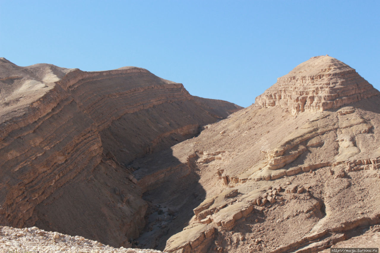 Библейскими маршрутами на гору Цин Негев Пустыня, Израиль