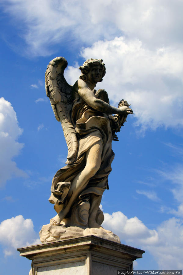 Мост Святого Ангела Рим, Италия Мост Святого Ангела Рим, Италия