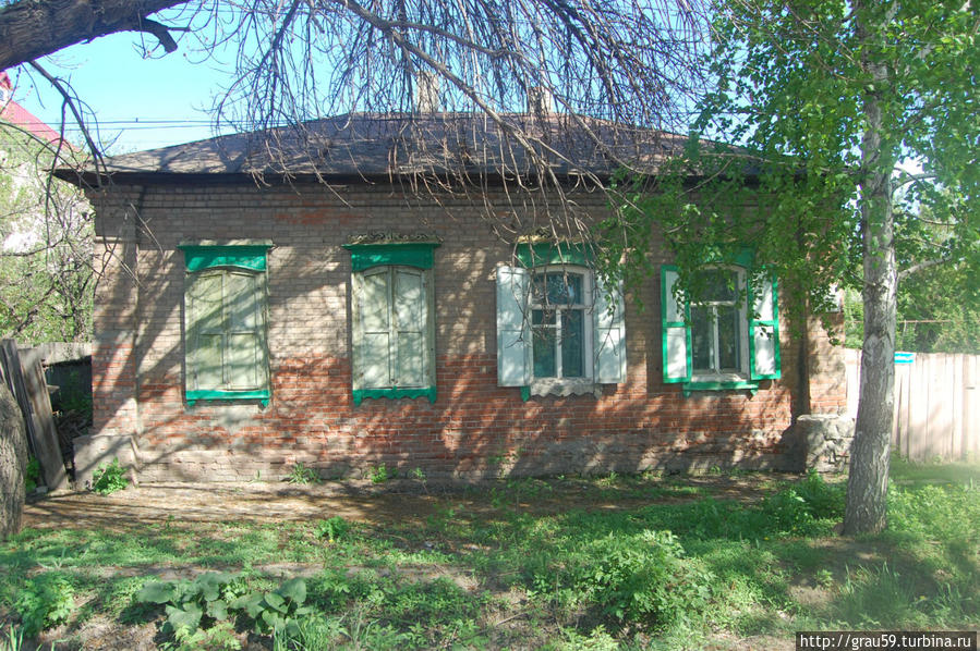 Дом, где родился А.А.Мыльников