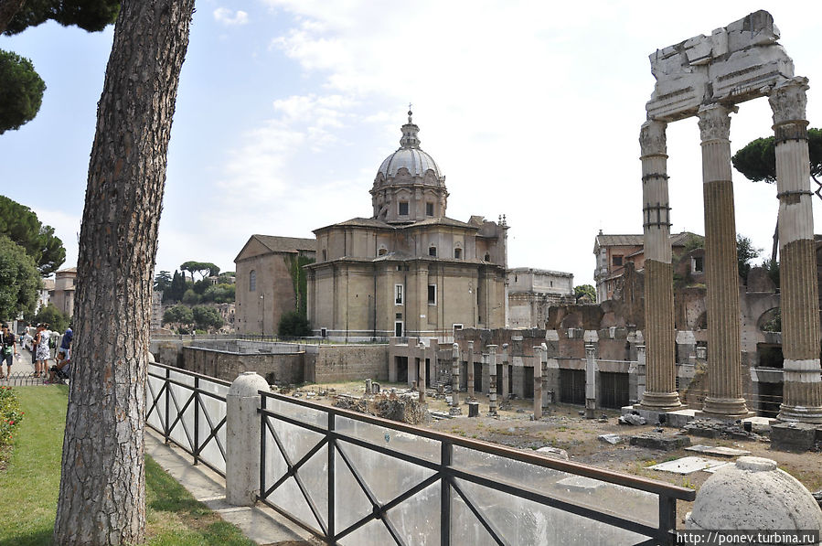 Римский форум Рим, Италия Римский форум Рим, Италия
