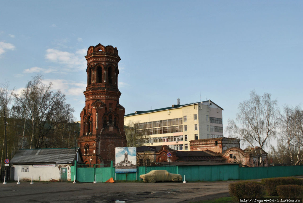 Колокольня Казанской церкви Алатырь, Россия