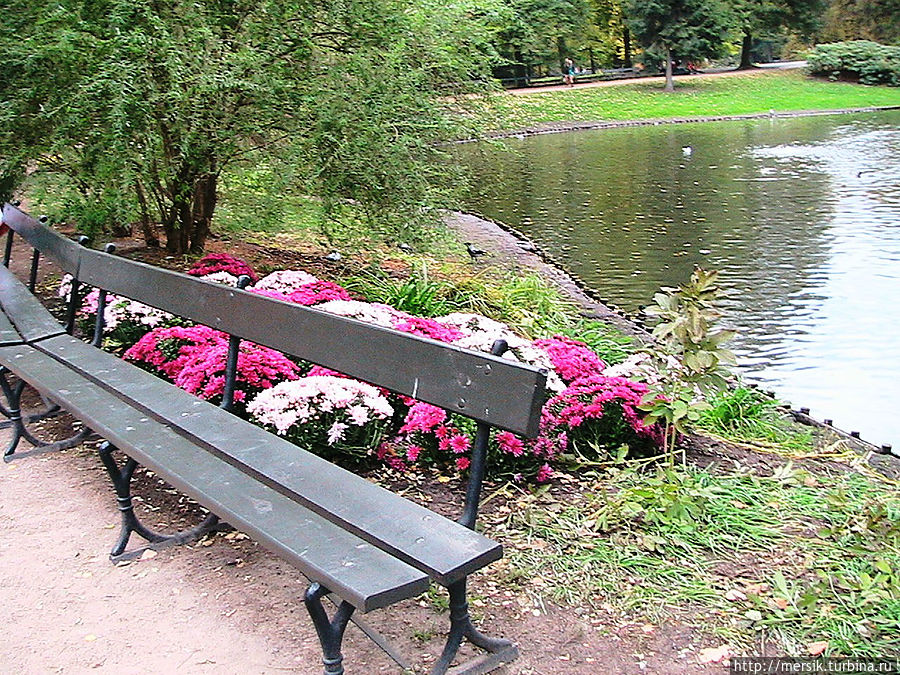 Парк Лазенки Варшава, Польша